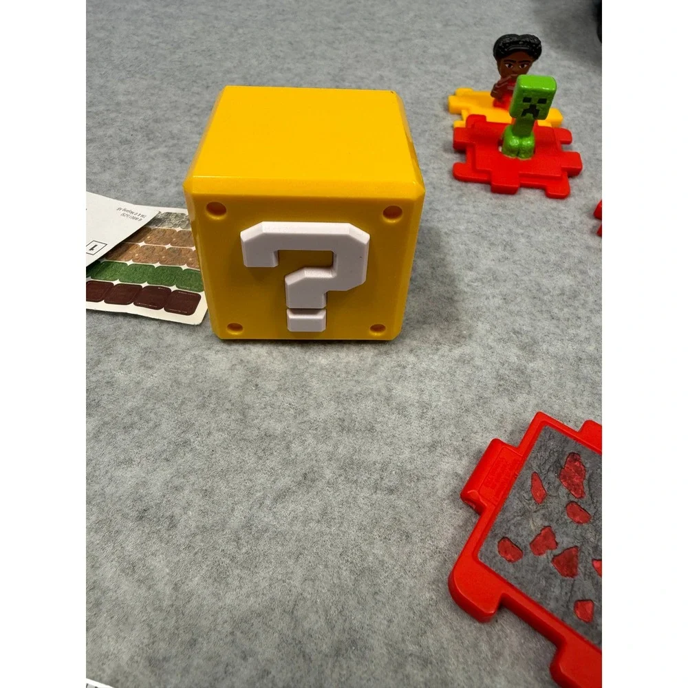 Minecraft McDonald's 2025 Happy Meal Toys Build Tiles Figures Lot‎ Set 63 Pieces
